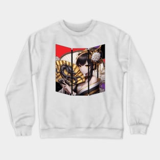 Geisha Dragon Lady Crewneck Sweatshirt